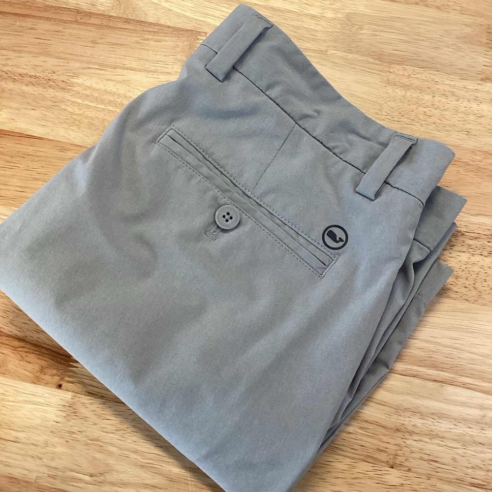 EUC Mens Vineyard Vines‎ Performance Breaker Shorts - Gray- Size 28